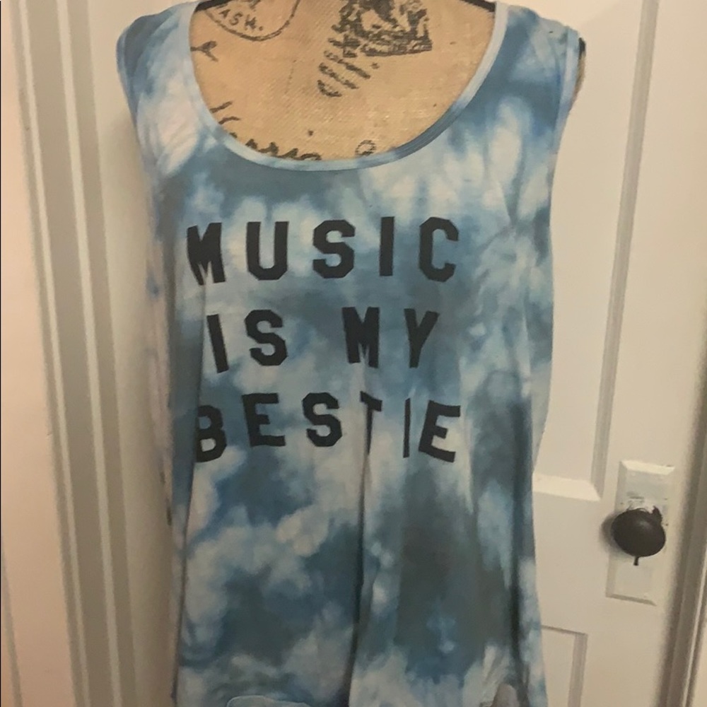“Music Is My Bestie” Tank Top